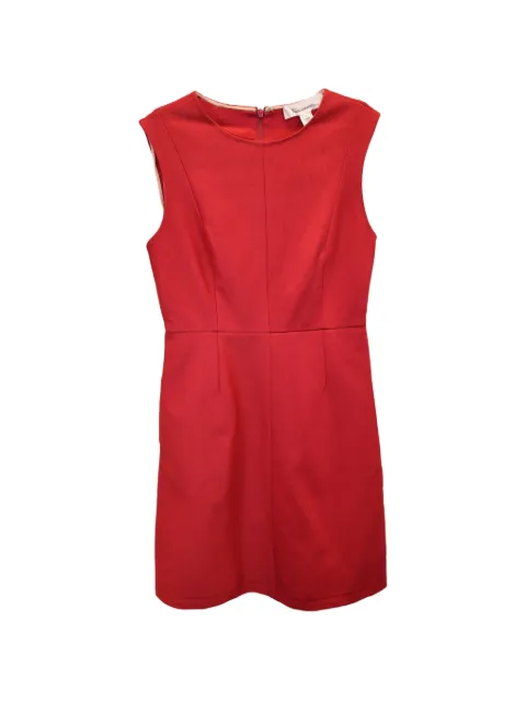 Diane Von Furstenberg Vintage Carpreena zip-fastening mini dress Red NAPPUUSCL366222W