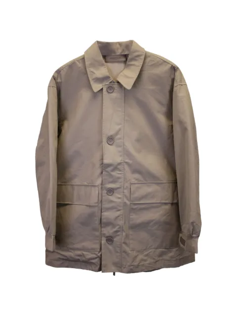 FEAR OF GOD ESSENTIALS flap-pocket jacket Neutrals MRPPUGBCL361084M