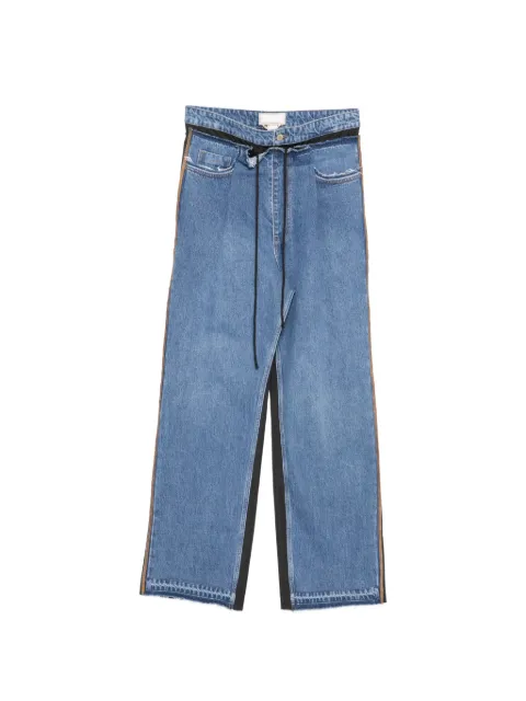 LITKOVSKA pleated wide-leg jeans Blue P01SS26