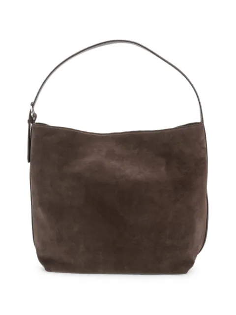 Liviana Conti suede shoulder bag Brown A6SA03