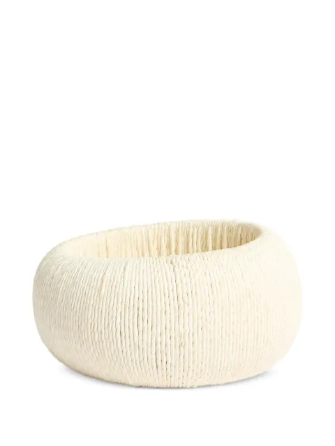 Liviana Conti Annette woven slip-on bracelet Neutrals A6SJ60