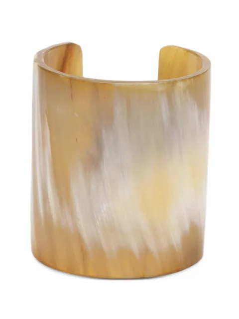 Liviana Conti Sandara marbled-effect cuff bracelet Neutrals A6SJ14