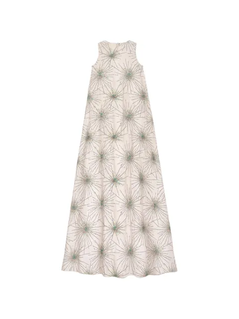 PSOPHIA patterned-print maxi dress Neutrals 202DRS2607