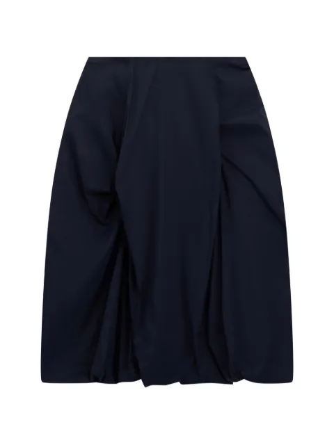 Liviana Conti Levante midi cotton skirt Blue L6SK68