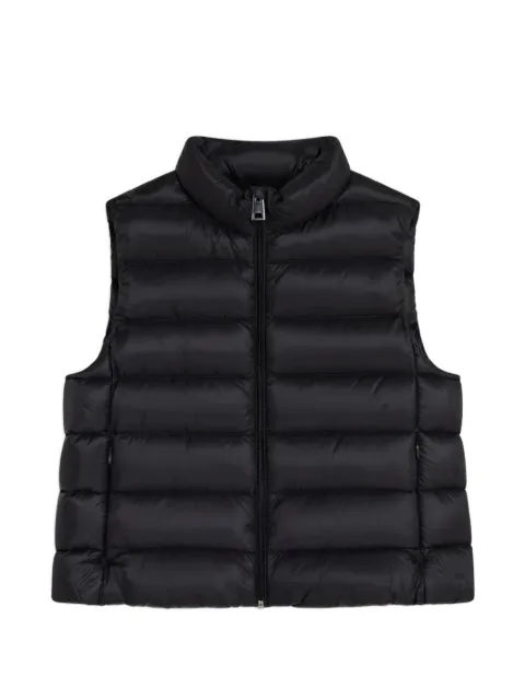 Liviana Conti quilted padded gilet Black CNTW01