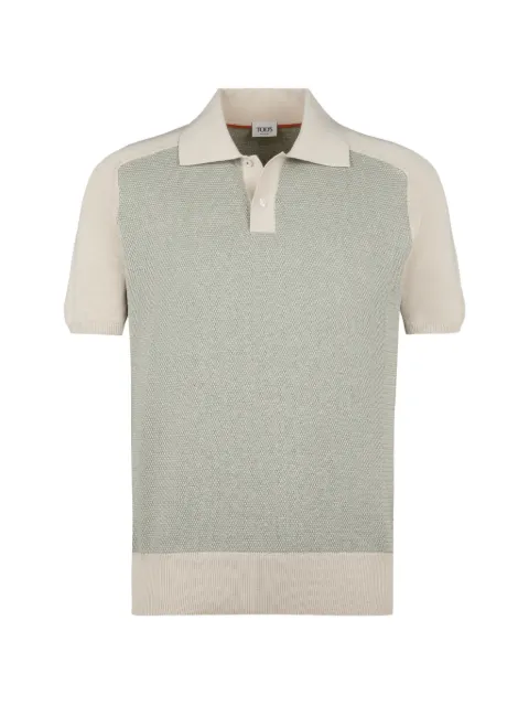 Tod's logo-detail polo shirt Neutrals X8MC1528250YAN