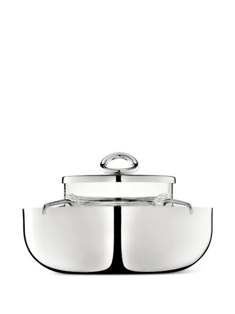 Christofle large Vertigo caviar set Silver 3570660246317