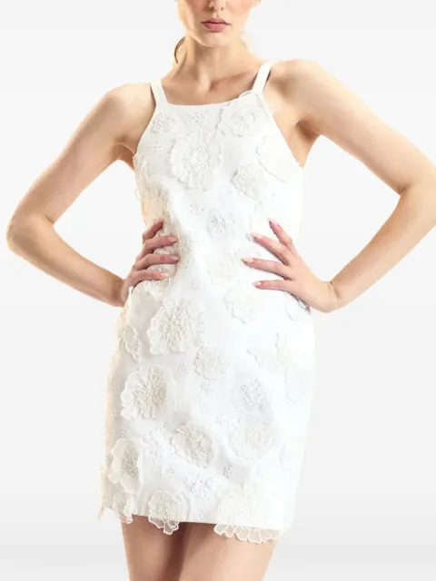 Cynthia Rowley floral-appliqué dress White 25S1DR48PL