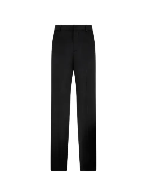 Billionaire satin loose trousers Black BAFCMRT1657BTE004N