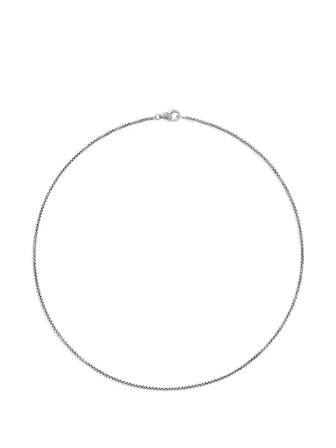David Yurman box chain necklace Silver CH0126MSS22