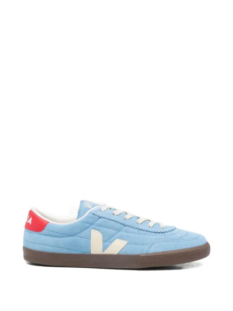 VEJA Panenka Suede panelled sneakers Blue FU0321389B