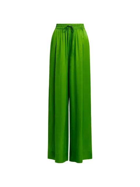 Essentiel Antwerp drawstring-fastening trousers Green JULISSA