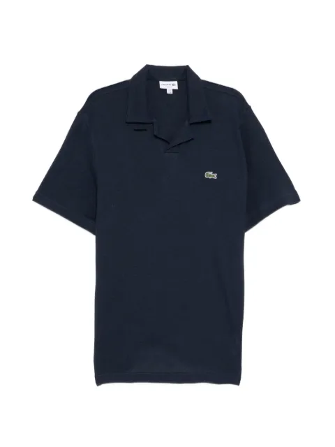 Lacoste logo-embroidered polo shirt Blue PH244900166