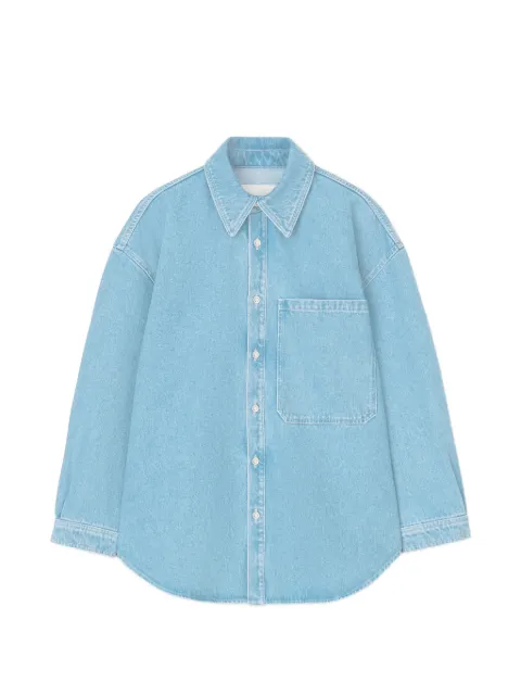 Nanushka pocket denim shirt Blue NW23RSSH00152