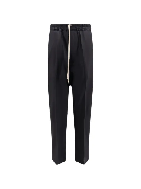 Rick Owens drawstring flap-pocket trousers Black RU01F2380WG