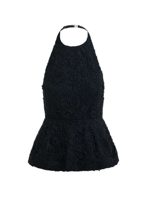 Essentiel Antwerp Jarot floral-lace blouse Black JAROT