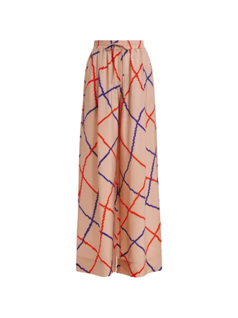 Essentiel Antwerp drawstring-fastening trousers Neutrals JANITA