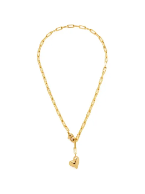 Jenny Bird Puffy Heart necklace Gold JB1356HPG
