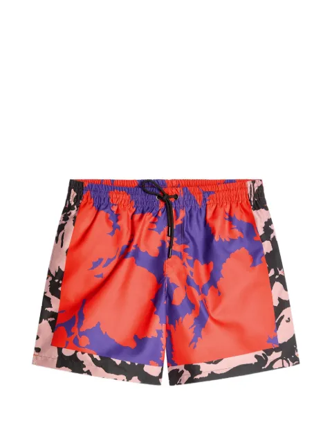 DRIES VAN NOTEN printed swim shorts Red 2610225003166