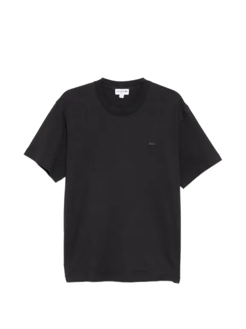 Lacoste logo-print T-shirt Black TH1750