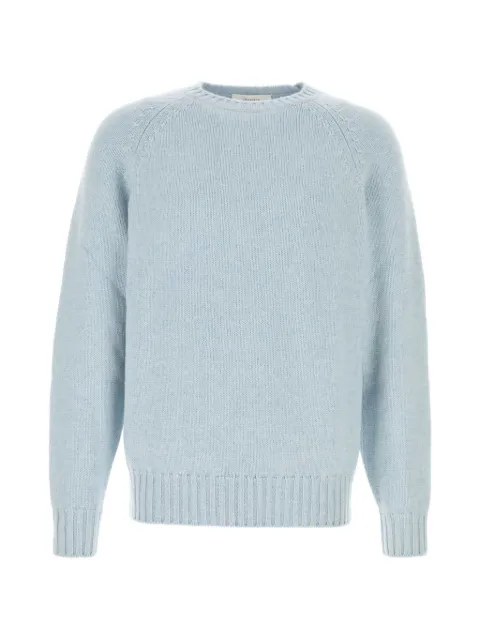 Umit Benan cashmere sweater Blue FW25M990115770615