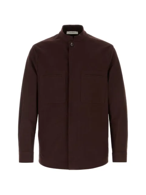 Umit Benan Bruce chest-pocket shirt jacket Brown FW25M648016480585