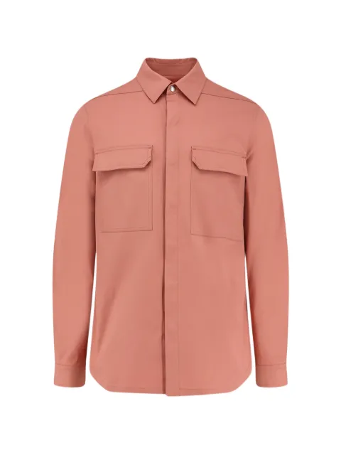 Rick Owens pocket shirt Pink RU01F2236TE