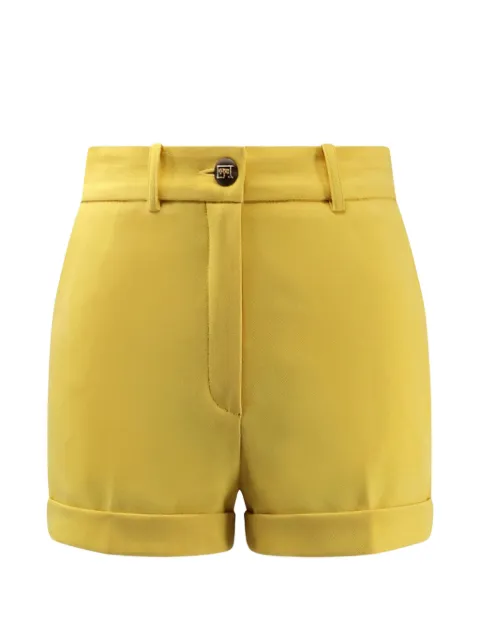 Elisabetta Franchi buttoned shorts Yellow SH00961E2