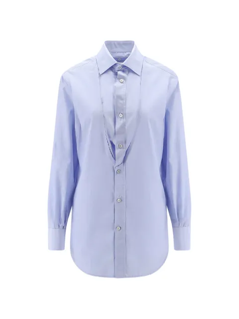 Maison Margiela cotton shirt Blue S29DT0018S43001