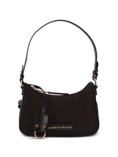 Elisabetta Franchi over-the-shoulder bag with ring Black BS95A61E2