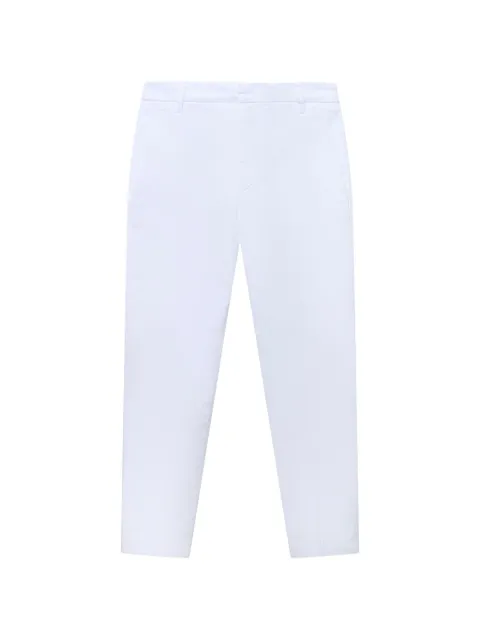DONDUP welt pockets trousers White DP576ZGS0096DPTD000