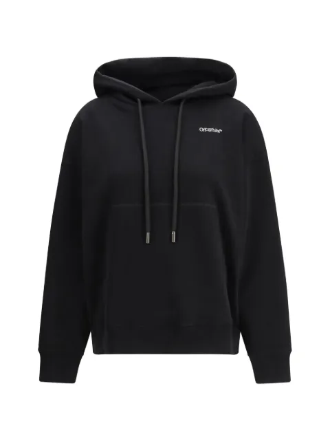 Off-White arrow skate hoodie Black 2BB06DS26FLE001W003