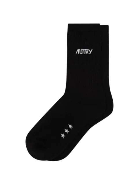 Autry star-detail socks Black SOPU0559