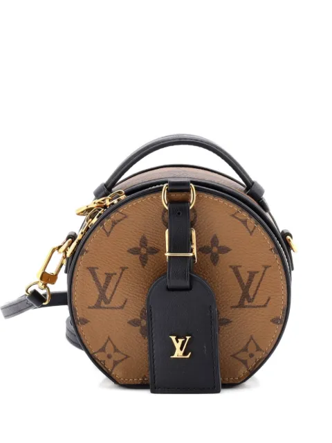 Louis Vuitton Pre-Owned Mini Boite Chapeau Bag Reverse Monogram Canvas crossbody bag Brown W3KYR7Z0SRYH3PL0