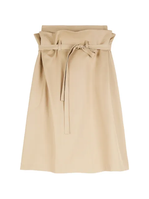 Ports 1961 paperbag-waist midi skirt Neutrals PW126XXL08XWC041