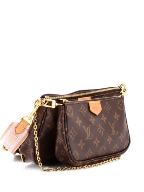 Louis Vuitton Pre-Owned Multi Pochette Accessoires Monogram Canvas crossbody bag Brown 6WS9K61OAVCDGDY1