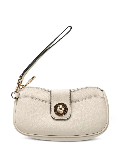 Marc Jacobs turnlock leather clutch bag Neutrals 4R4SCP011S01102