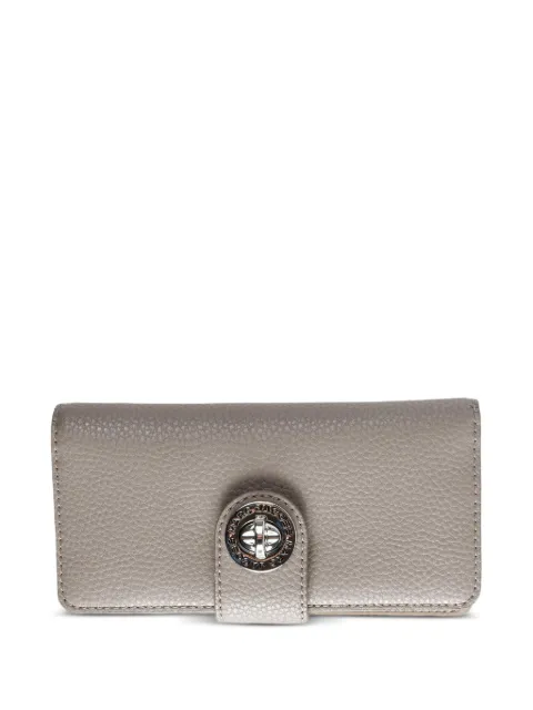 Marc Jacobs turnlock-fastening leather wallet Grey 4F4SMP011S01074