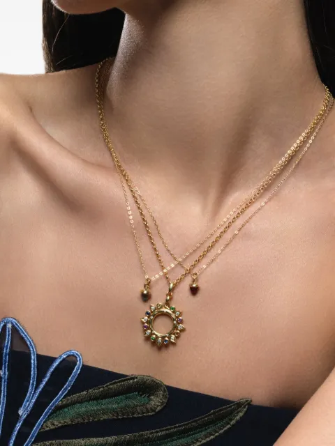TAMARA COMOLLI small Gypsy sun pendant Gold PGYPCANYG