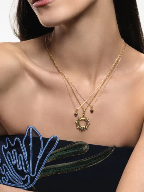 TAMARA COMOLLI Flamenco topaz pendant Gold PMFLTOSKYYG