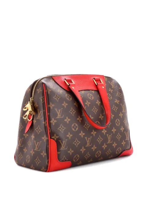Louis Vuitton Pre-Owned Retiro NM Handbag Monogram Canvas and Leather satchel Brown QV9LO6BJ1FVFPYDF