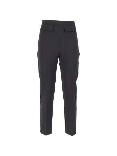 Elisabetta Franchi letter-detail trousers Blue PA17061E2
