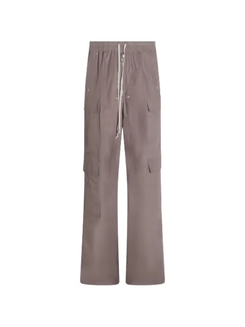 Rick Owens cargo-pocket drawstring-waistband trousers Neutrals RU01F2339P