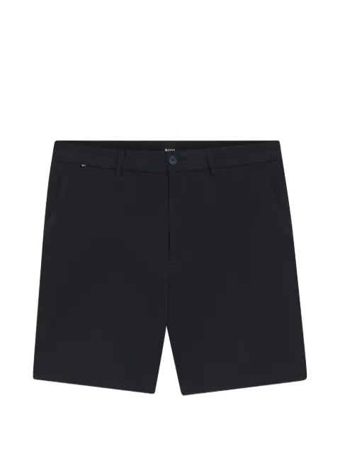 BOSS modern-fit shorts in stretch-cotton twill Black 50555235