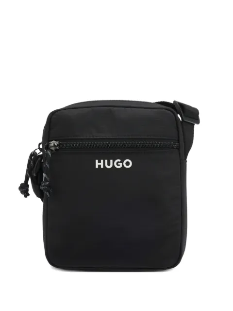 HUGO logo messenger bag Black 50563508