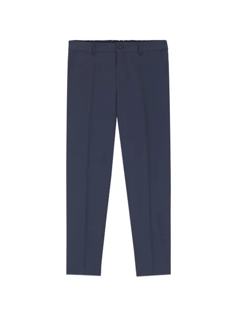 BOSS elasticated-waistband trousers Blue 50561986