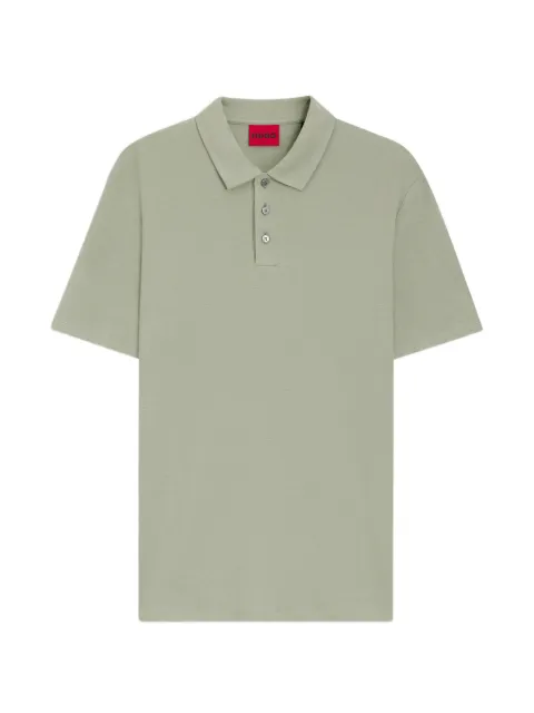 HUGO buttoned polo shirt Green 50559709