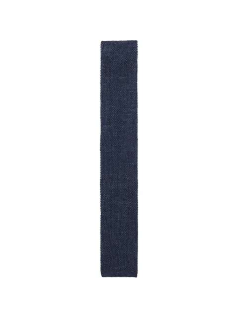 BOSS x Beckam knitted tie Blue 50563695