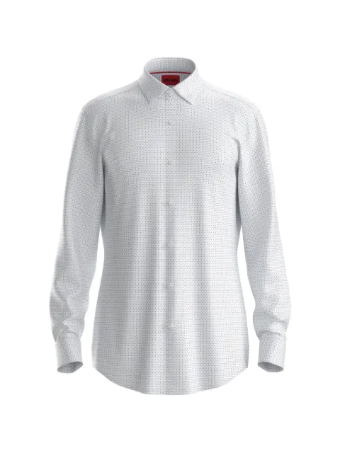 HUGO patterned shirt White 50561158