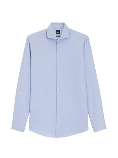 BOSS pattern shirt Blue 50560725